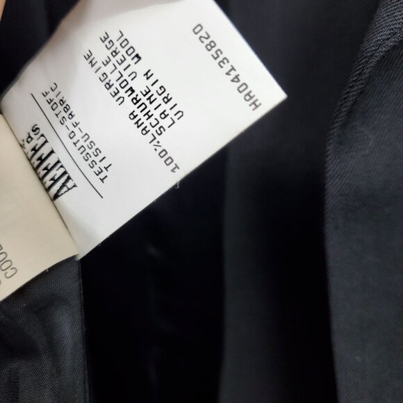 Moschino Cheap & Chick Wool Long Sleeved Black Blazer Look Formal Skirt Dress - Picture 9 of 15